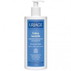 Крем Uriage для новорожденных очищающий пенящийся 500 мл