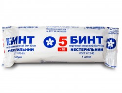 Бинт нестерильный